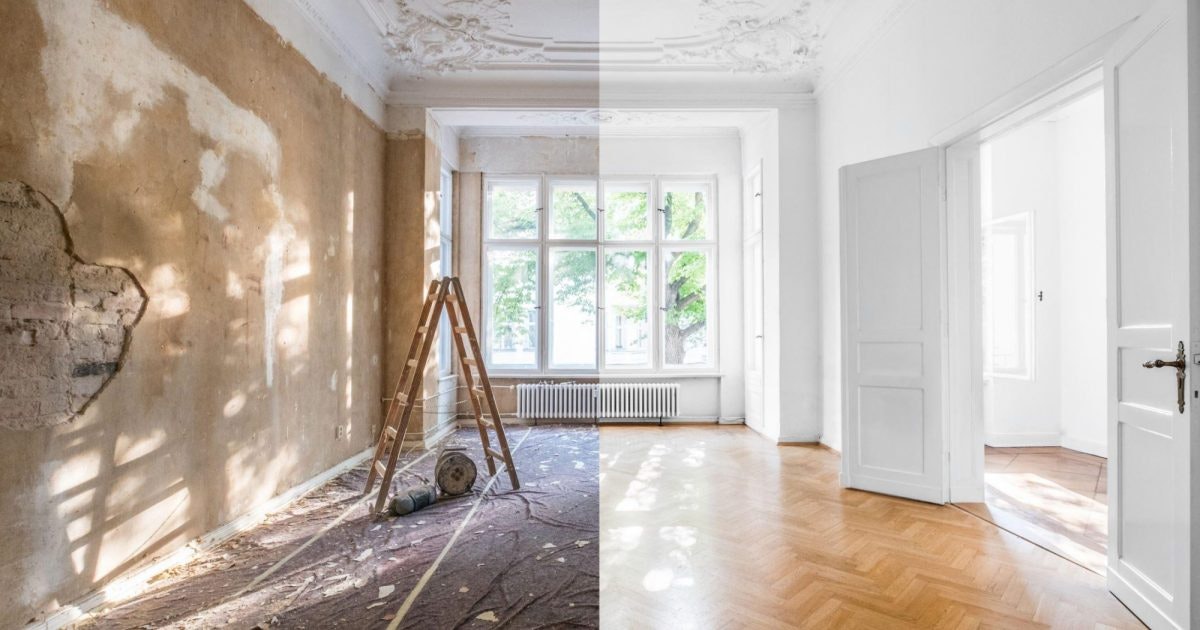 difference between refurbishment and renovation